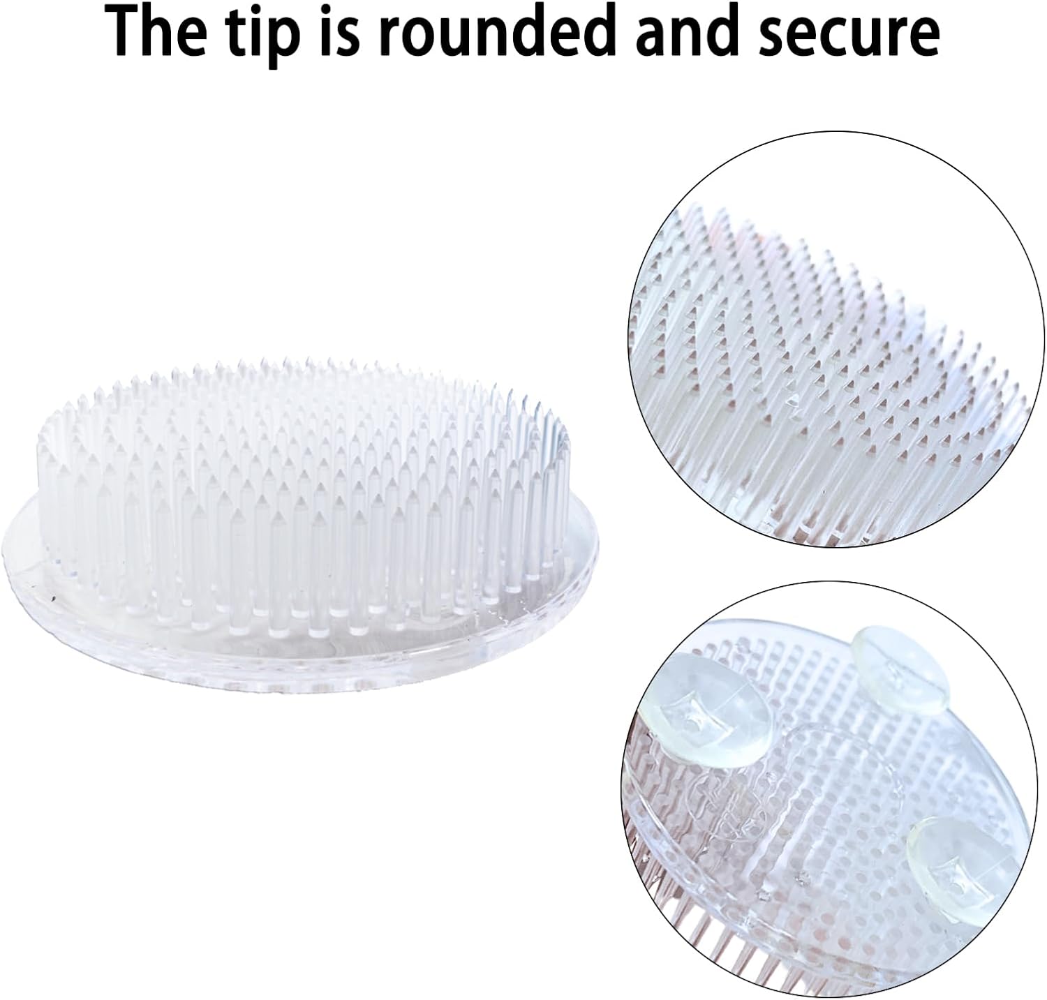 Blumenigel 2 Stück Blumenhalter Rund Ikebana Kenzan Flower Arrangement Tool Blumenigel Flower Frog für Blumenarrangements, Kunst, Heimbüro-Dekoration Weiß 7cm